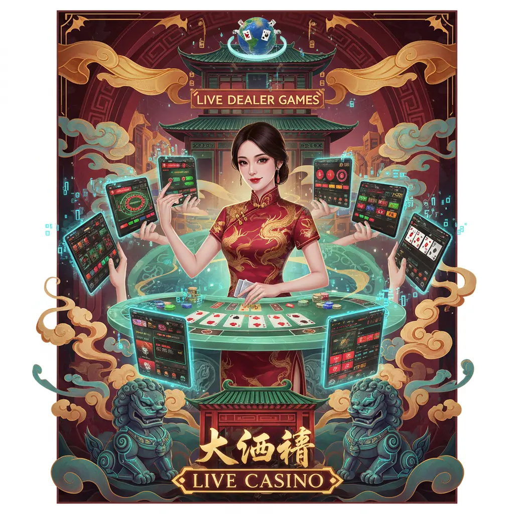 Interactive live casino games - Dealer