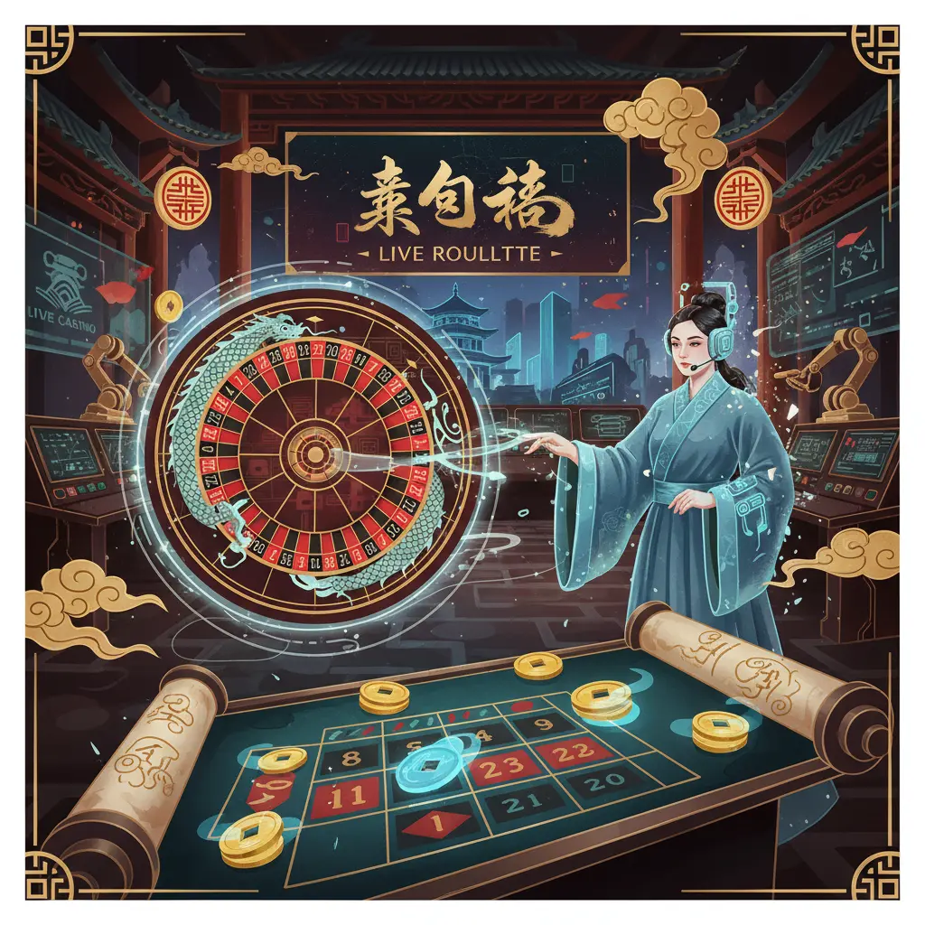 Live casino studio technology - Roulette