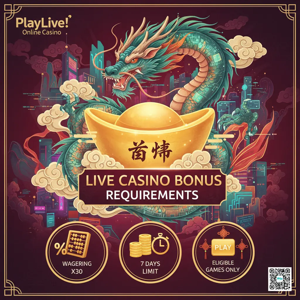 Live casino bonus requirements - PlayLive