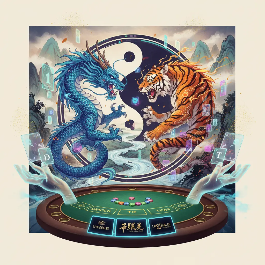 Live dealer dragon tiger rules - Evolution