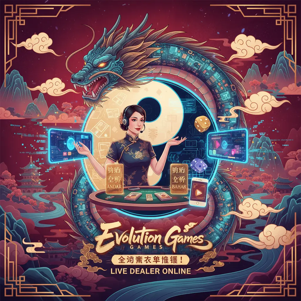 Live dealer andar bahar online - Evolution