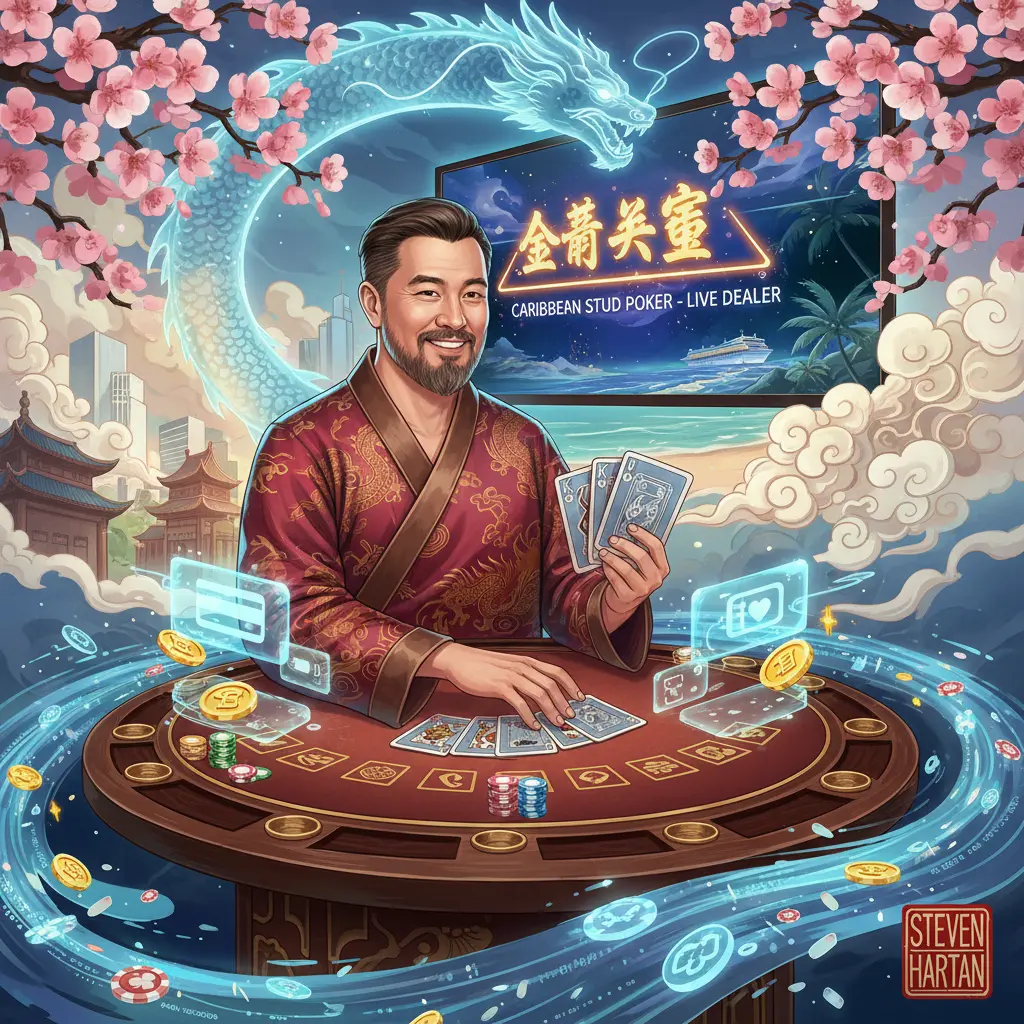 Caribbean stud live dealer games - Hartman