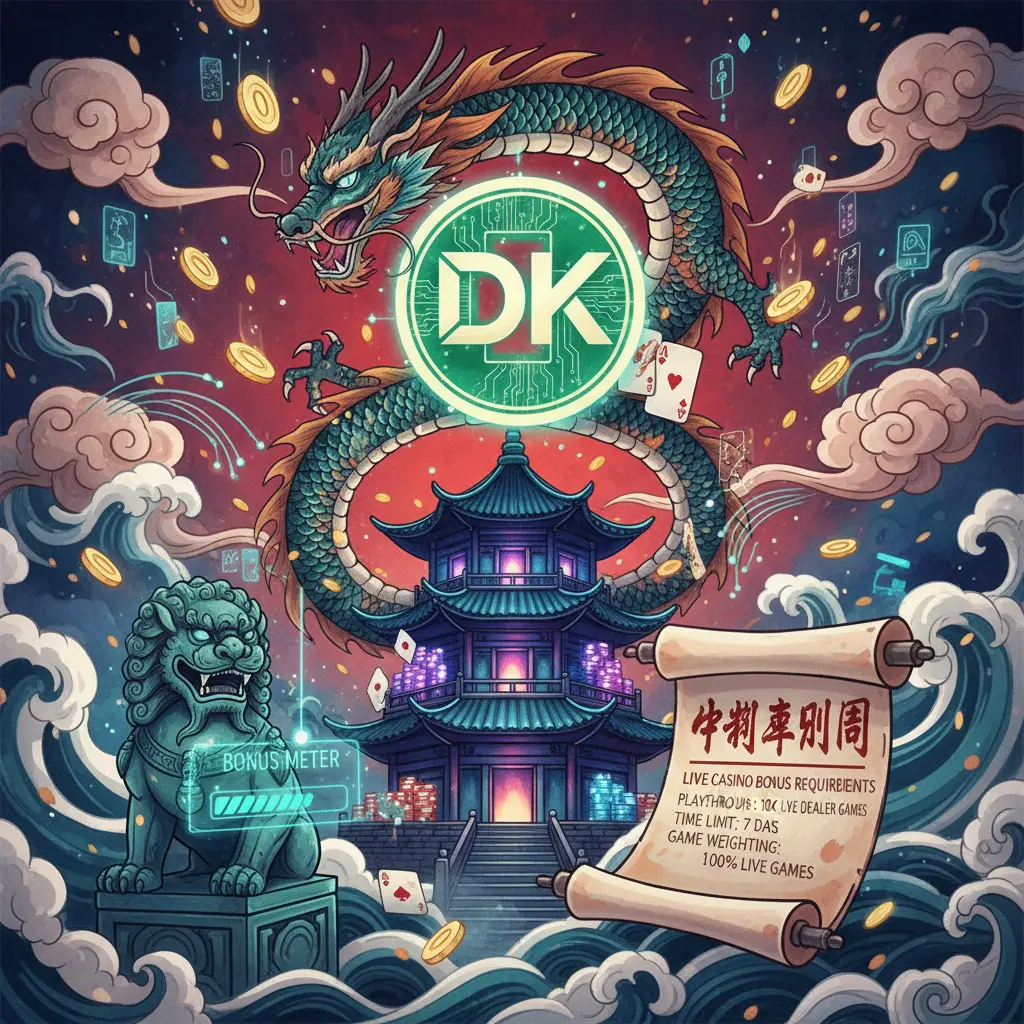 Live casino bonus requirements - DraftKings