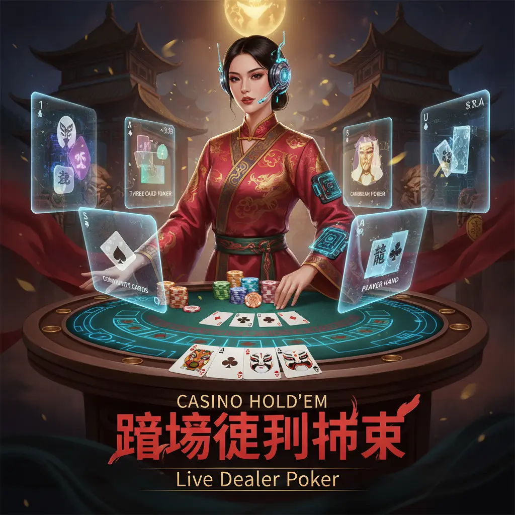 Live dealer poker variations - Casino