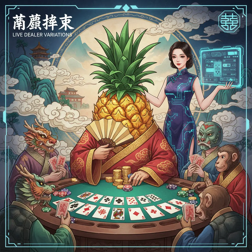 Live dealer poker variations - Pineapple