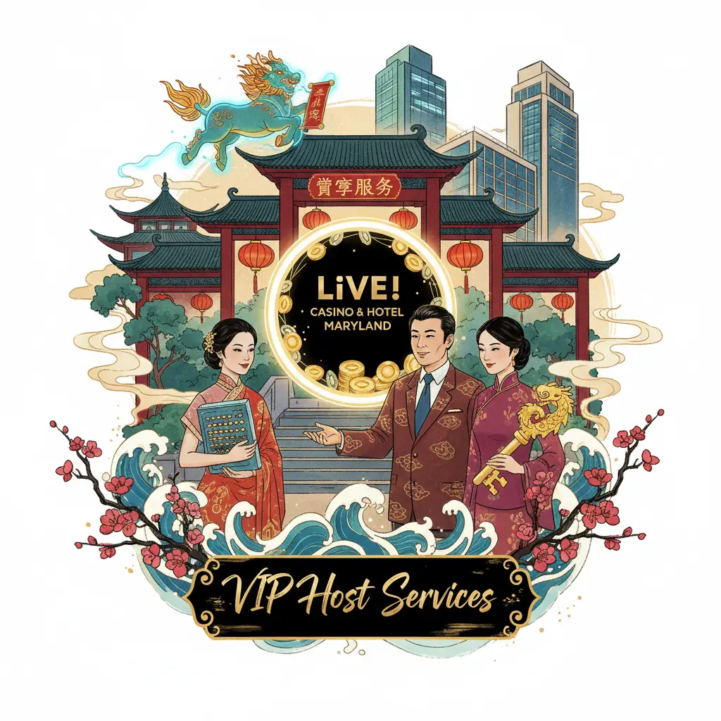 Live casino VIP host services - Maryland
