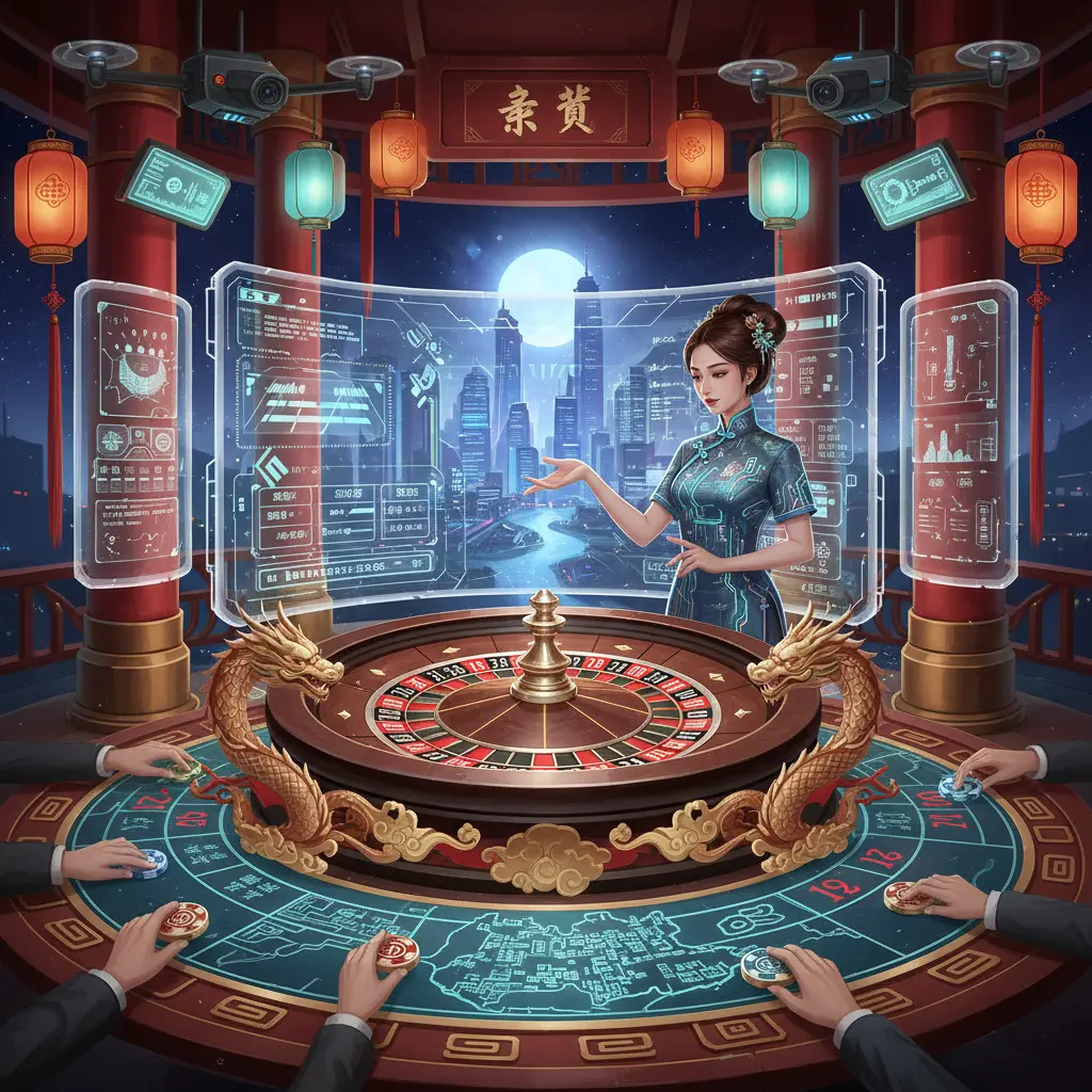 Live casino studio technology - Roulette