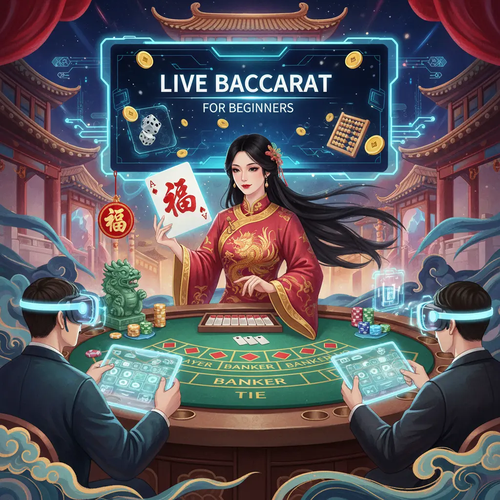 Live dealer casino for beginners - Baccarat