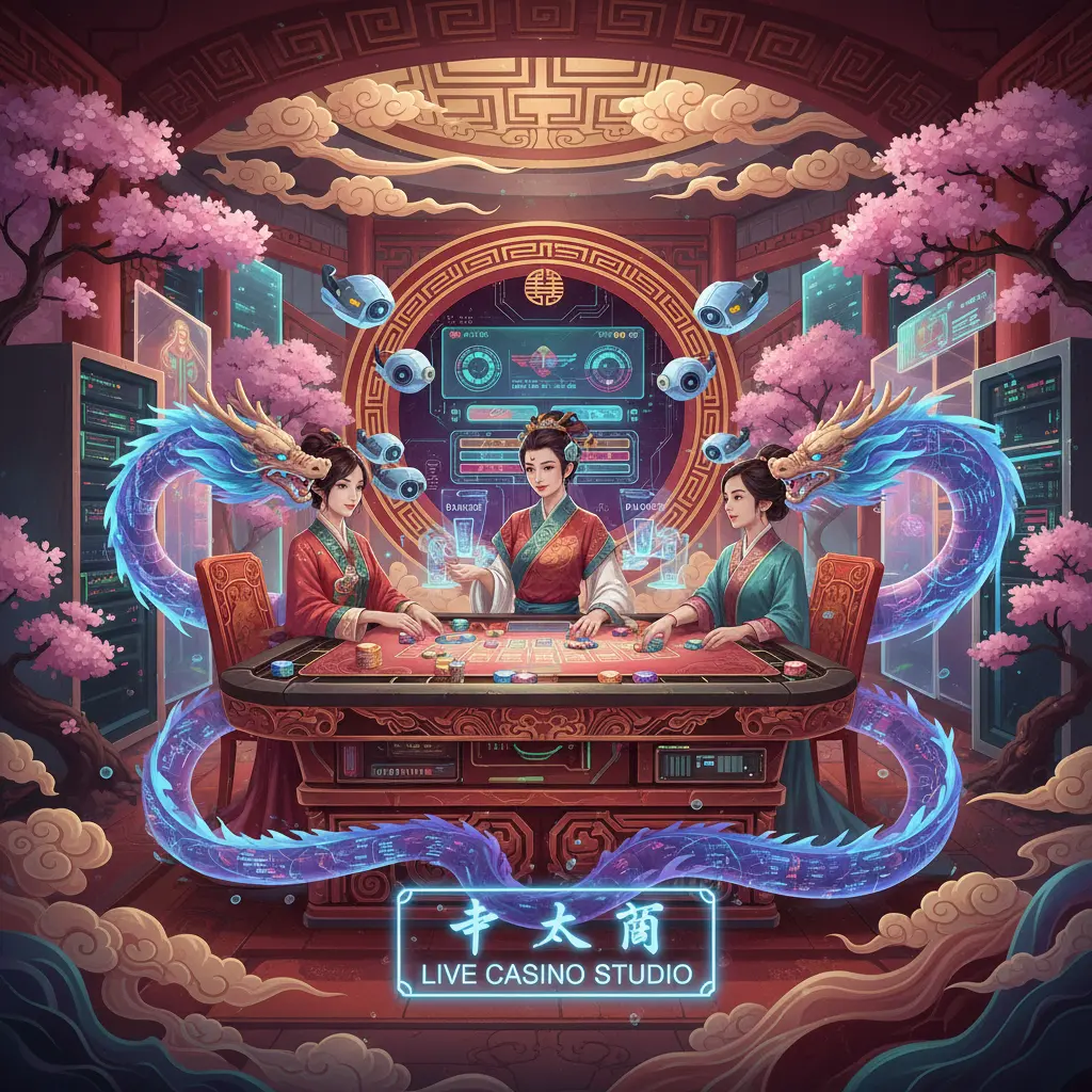 Live casino studio technology - Baccarat