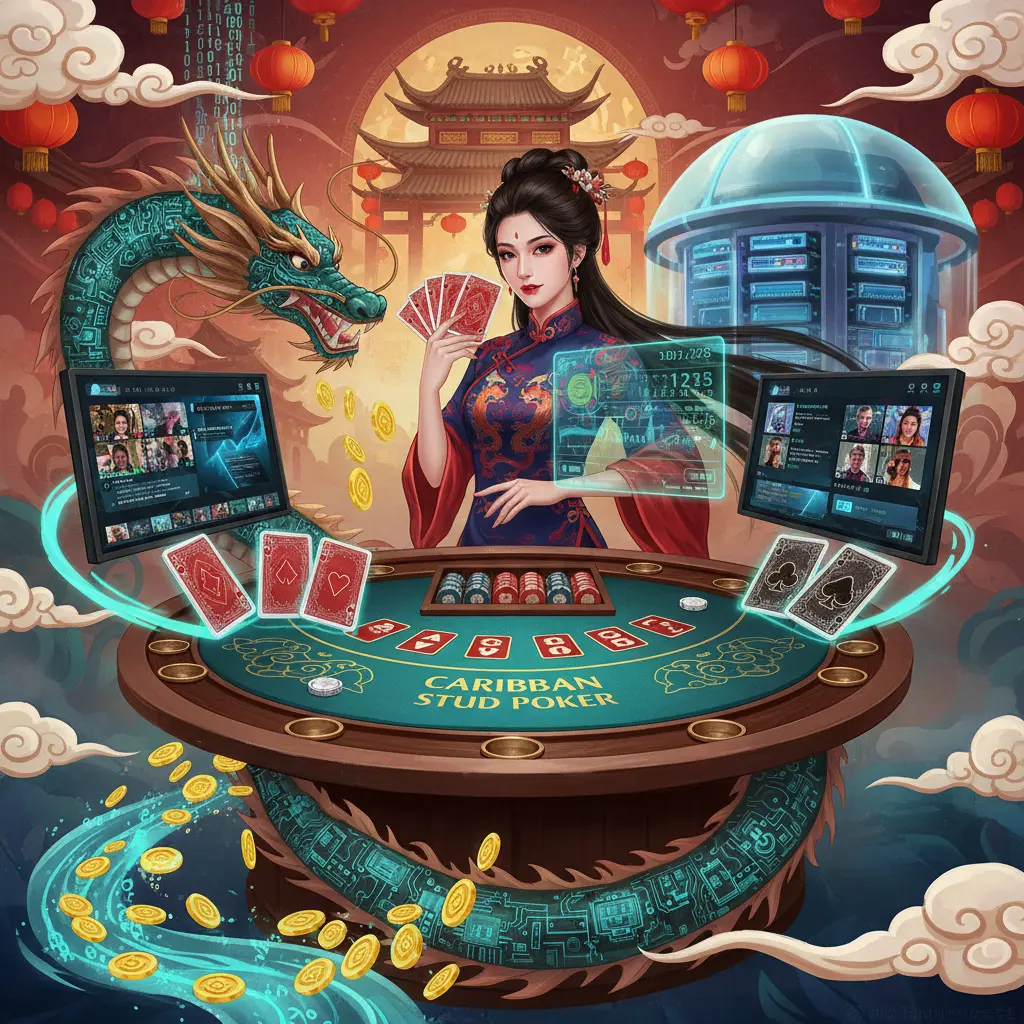 Caribbean stud live dealer games - Caribbean