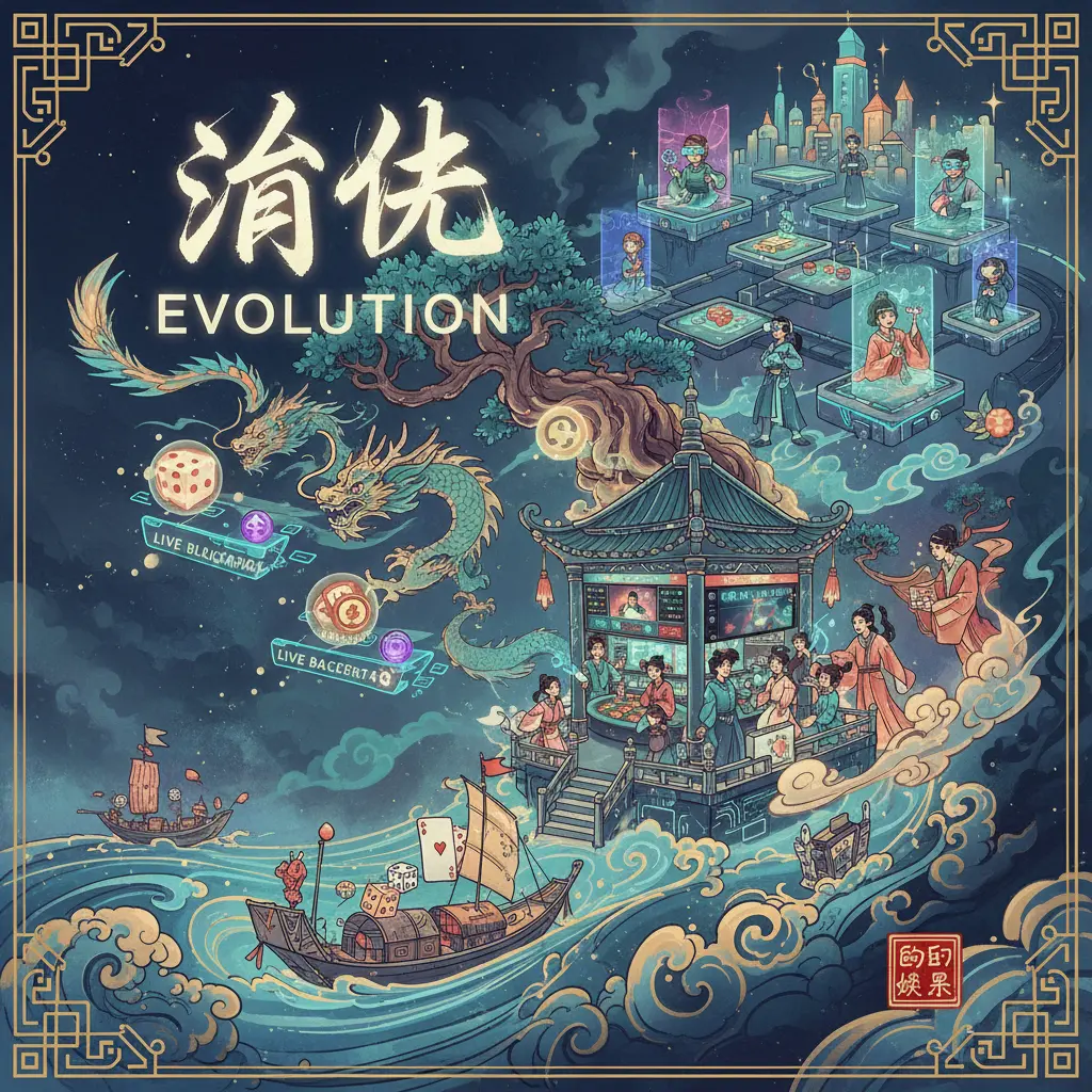 Interactive live casino games - Evolution