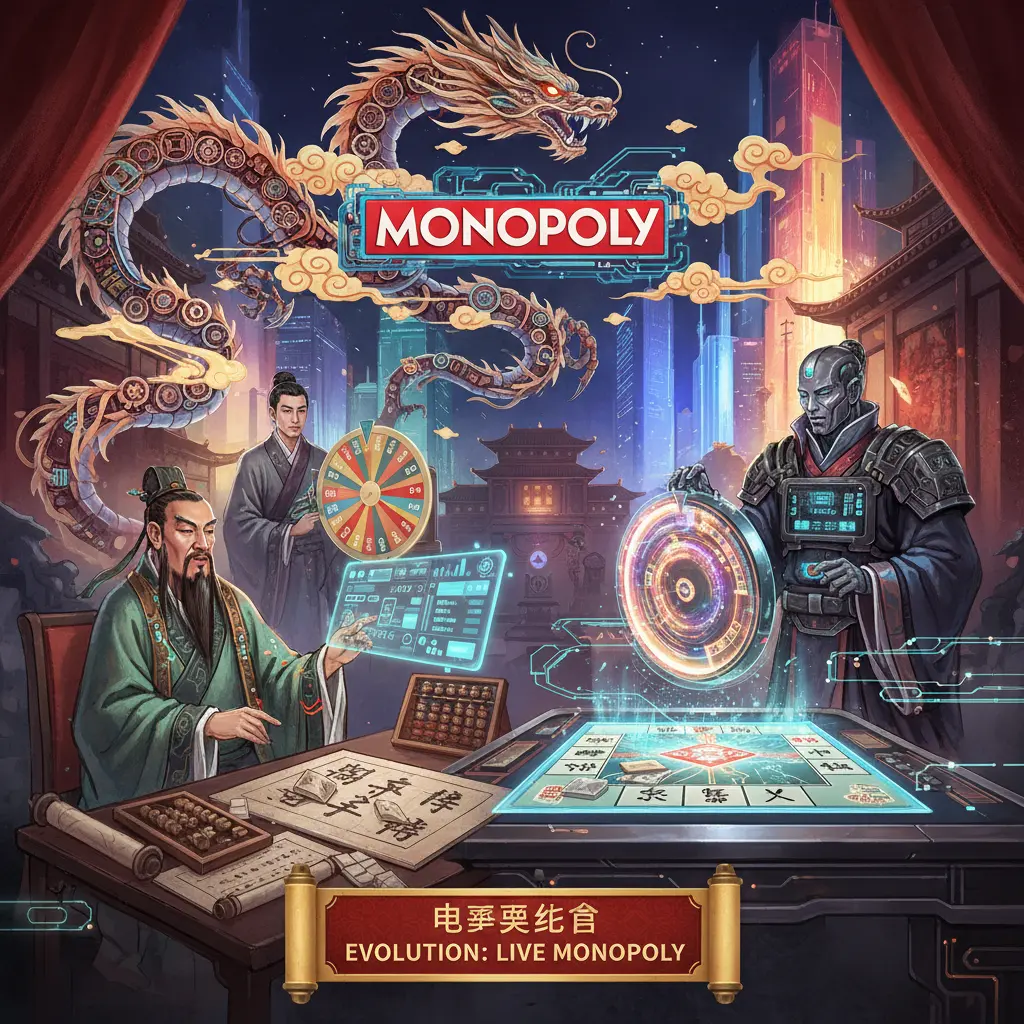 Live dealer monopoly experience - Evolution
