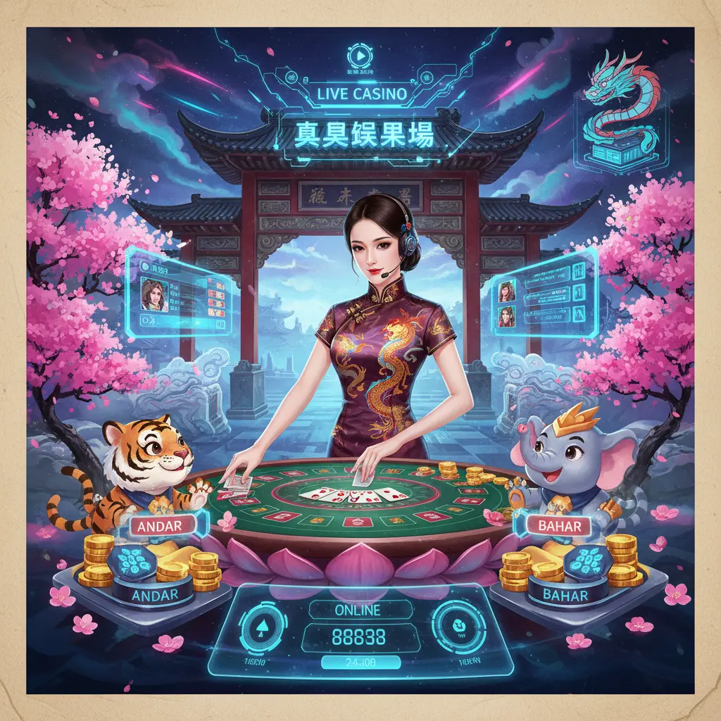 Live dealer andar bahar online - Casino