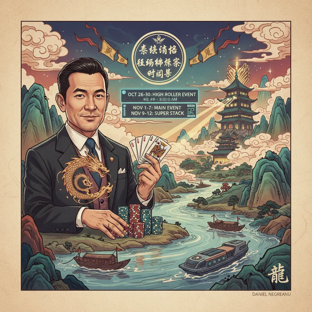 Live casino tournaments schedule - Negreanu