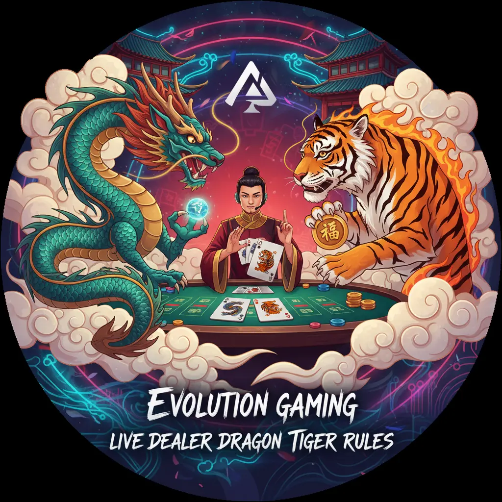 Live dealer dragon tiger rules - Evolution
