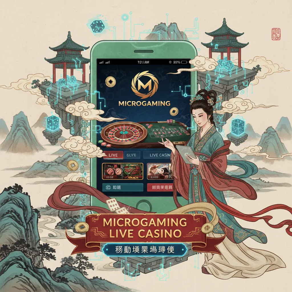 Live casino mobile experience - Microgaming