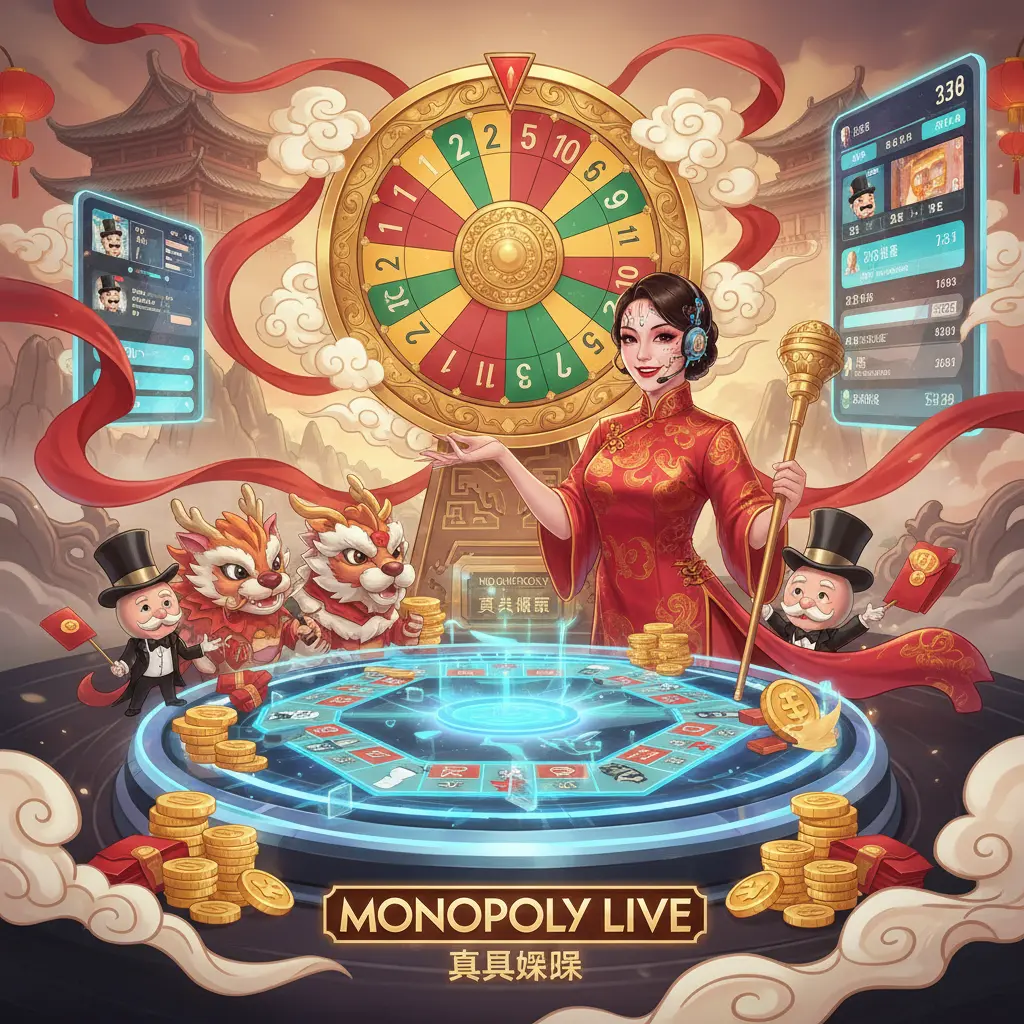 Live dealer monopoly experience - Monopoly