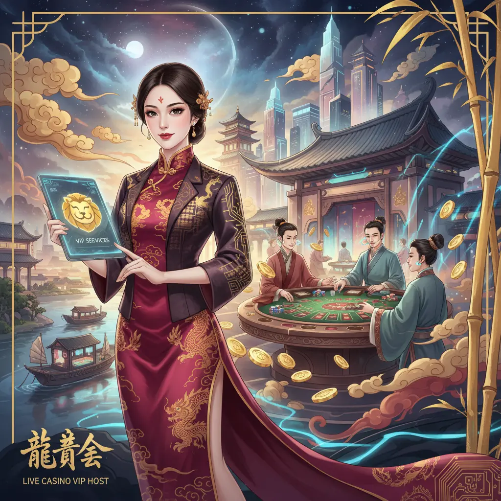 Live casino VIP host services - Host
