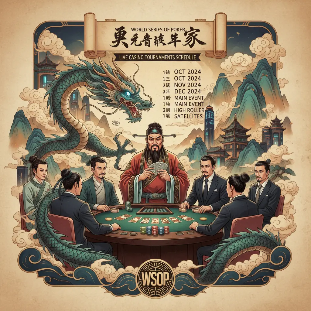 Live casino tournaments schedule - Series