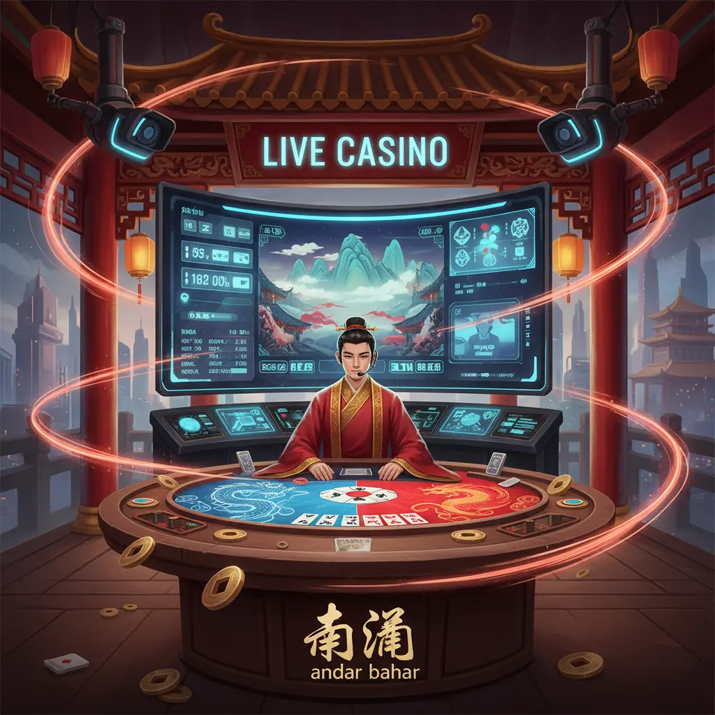 Live casino studio technology - Andar