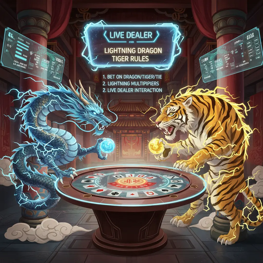 Live dealer dragon tiger rules - Lightning