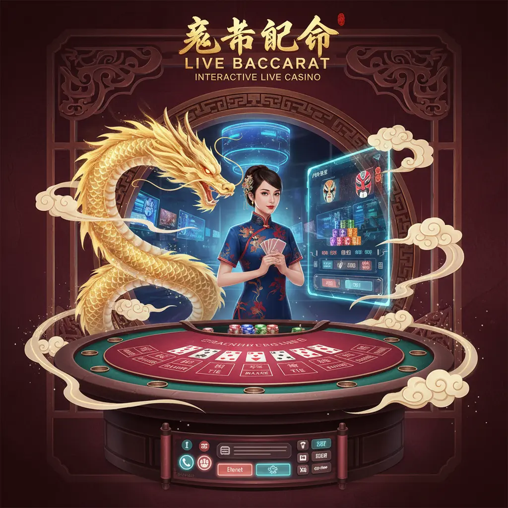 Interactive live casino games - Baccarat