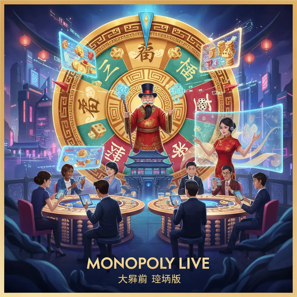 Live dealer monopoly experience - MONOPOLY