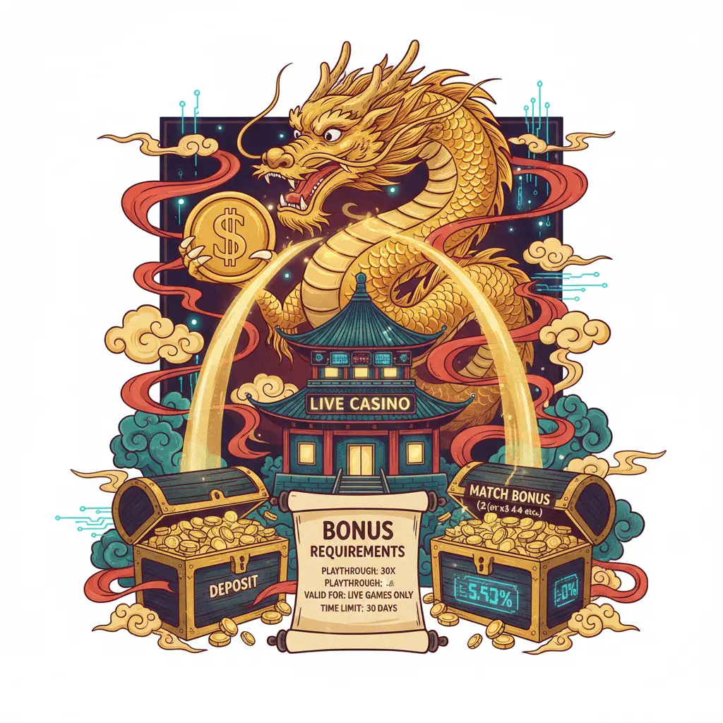 Live casino bonus requirements - Deposit