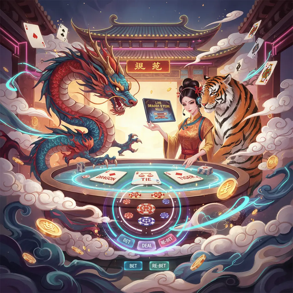 Live dealer dragon tiger rules - Dragon