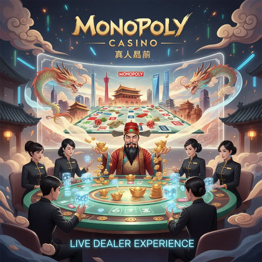 Live dealer monopoly experience - MONOPOLY