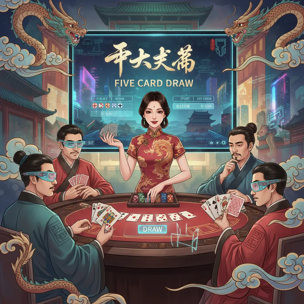 Live dealer poker variations - Five