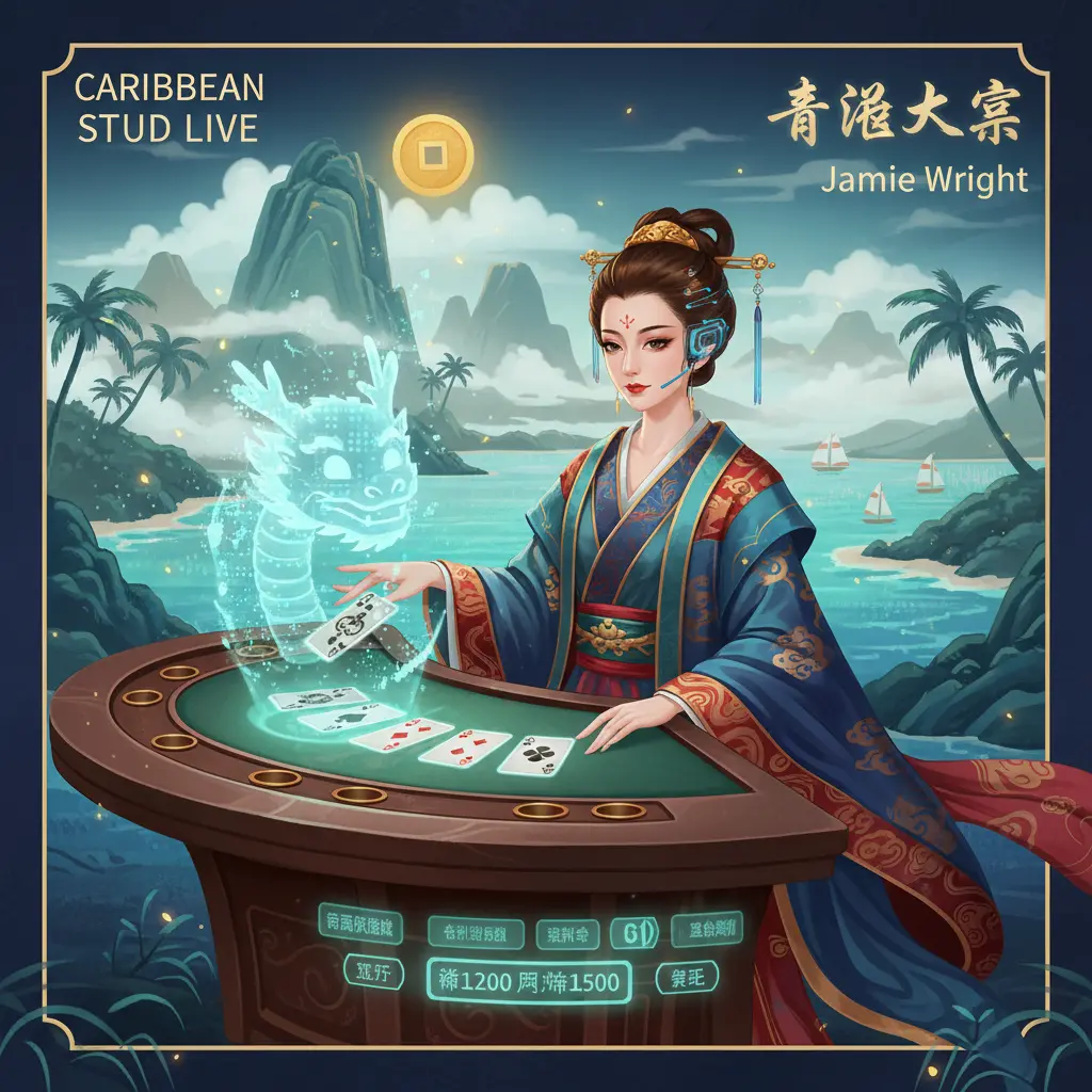 Caribbean stud live dealer games - Wright