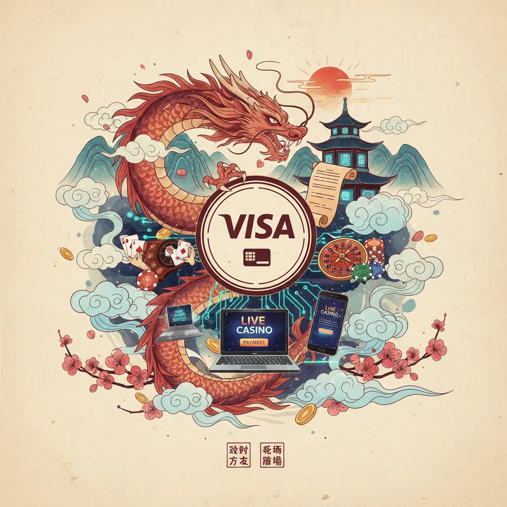 Live casino payment methods - Visa